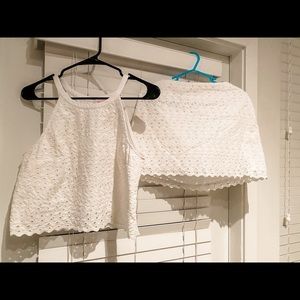 Lilly Pulitzer Crop set - EUC